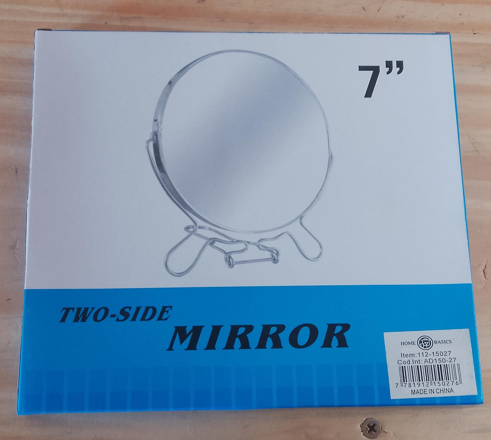 Espejo Mirror  Doble Faz 7"