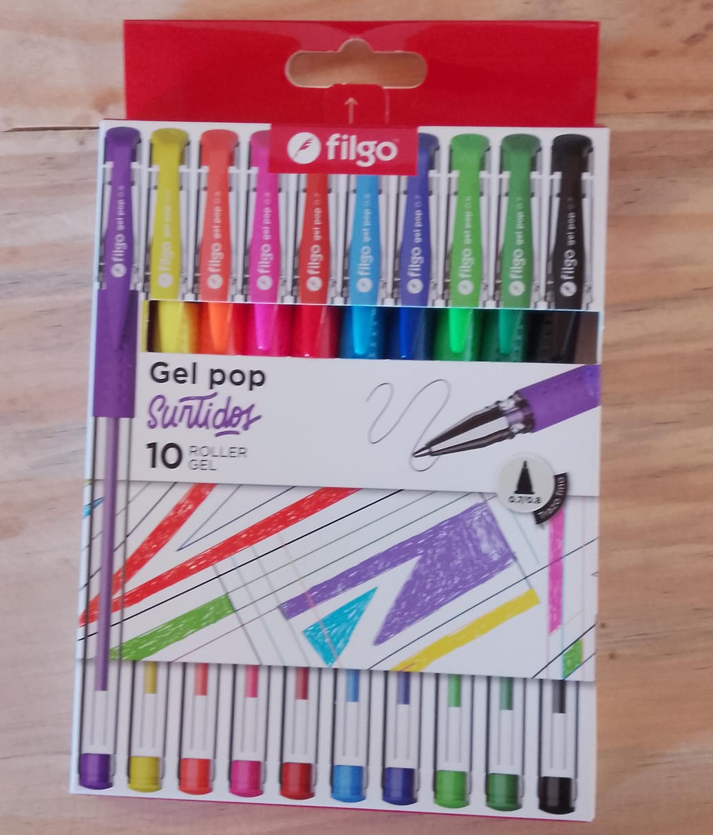 Birome Gel Pop x10 Unid Surtidas