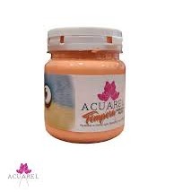 Tempera Acuarel 250g Pastel - Naranja Pastel