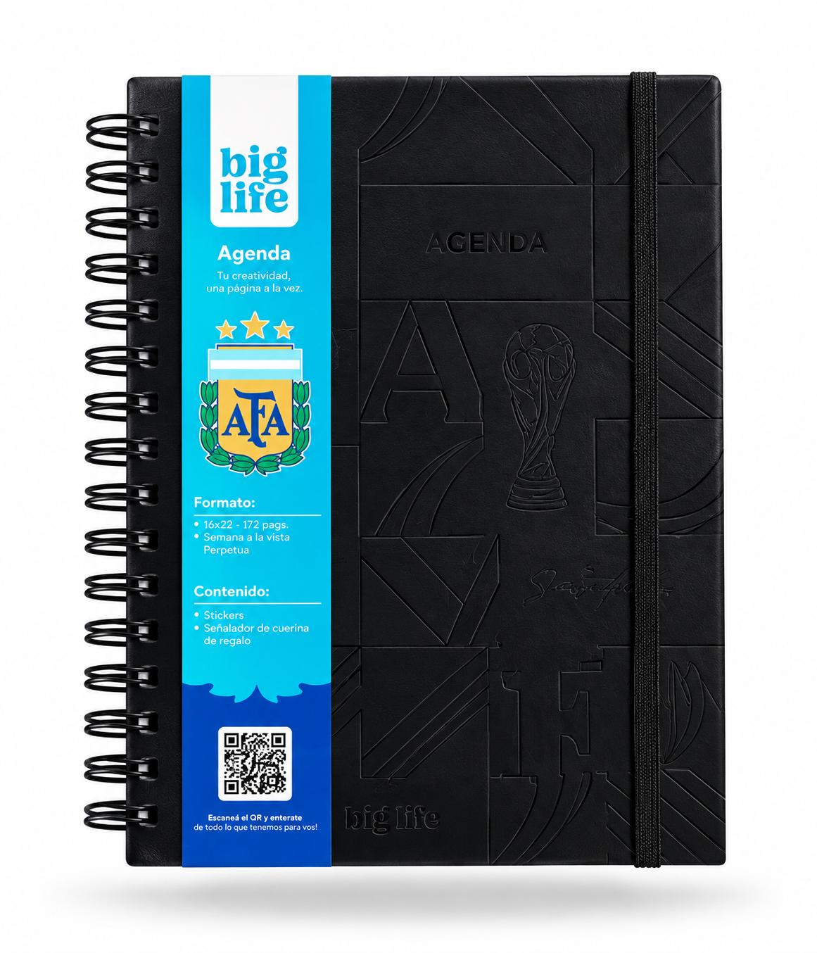 Agenda AFA 2 tapa dura 200 hojas 16x22 PPR