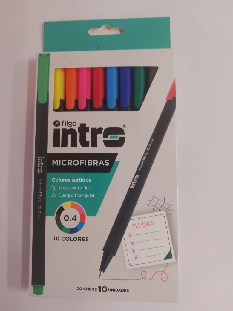 Microfibras Intro x10 Unid - Surtidas