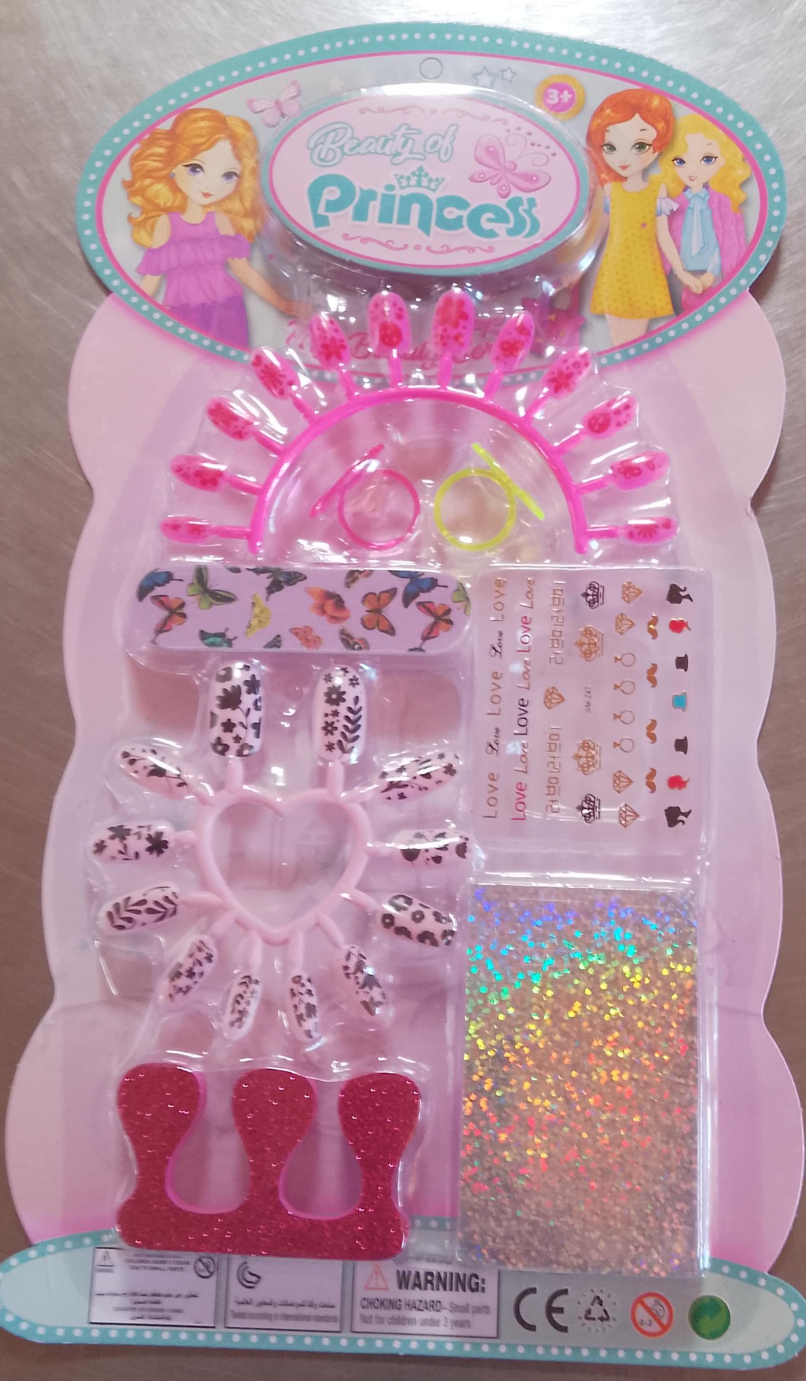 Set de Uña Beauty Mediano of Princess