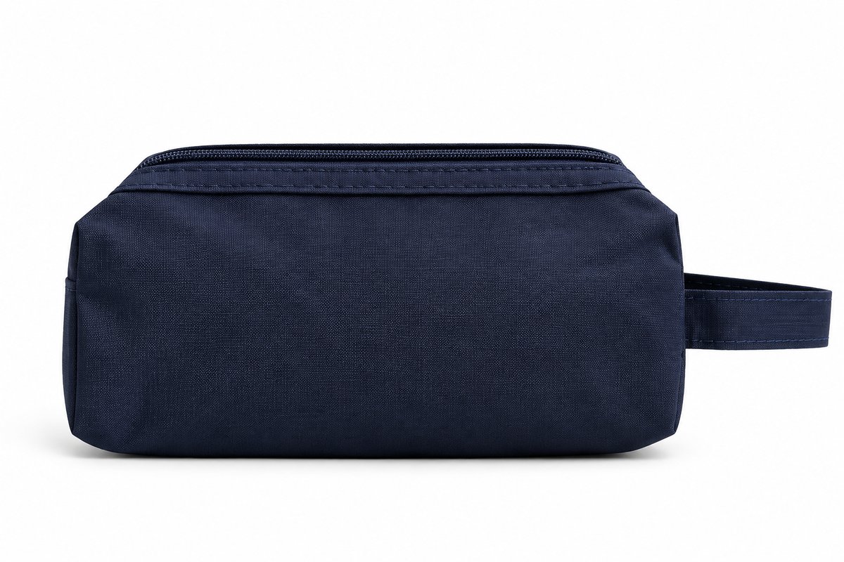 estuche de lona 19x7x7,5 azul