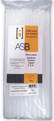 Silicona en Barra ASB 7,5x30cm 1kg