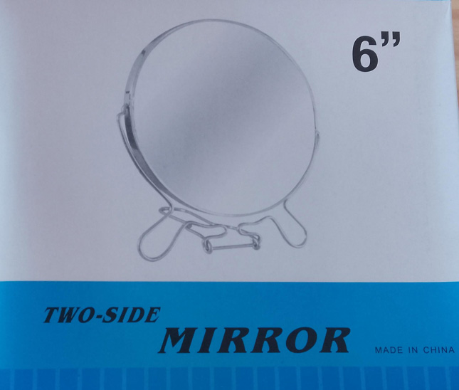 Espejo Mirror  Doble Faz 6"