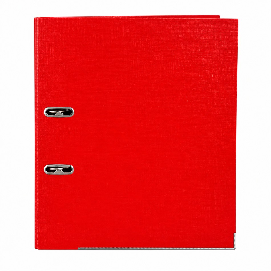 bibliorato rojo pvc a4 lomo chico palanca baja
