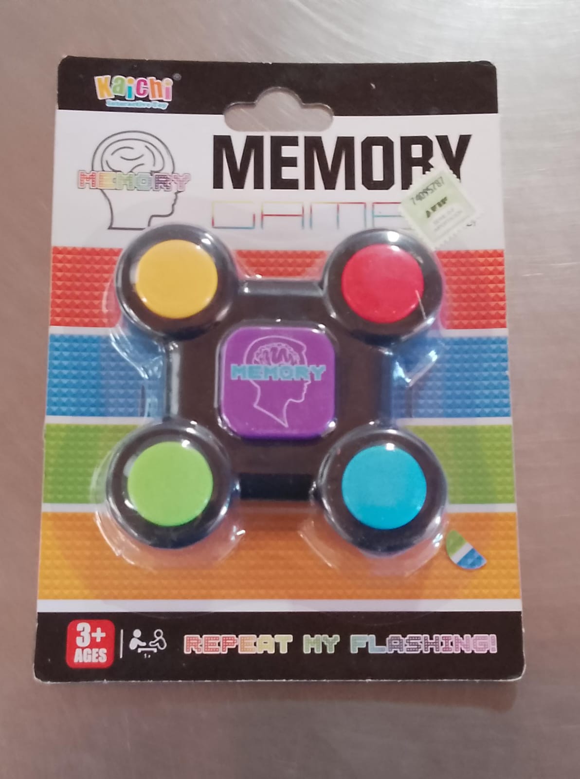 Juego de Memoria con Luz y Sonido