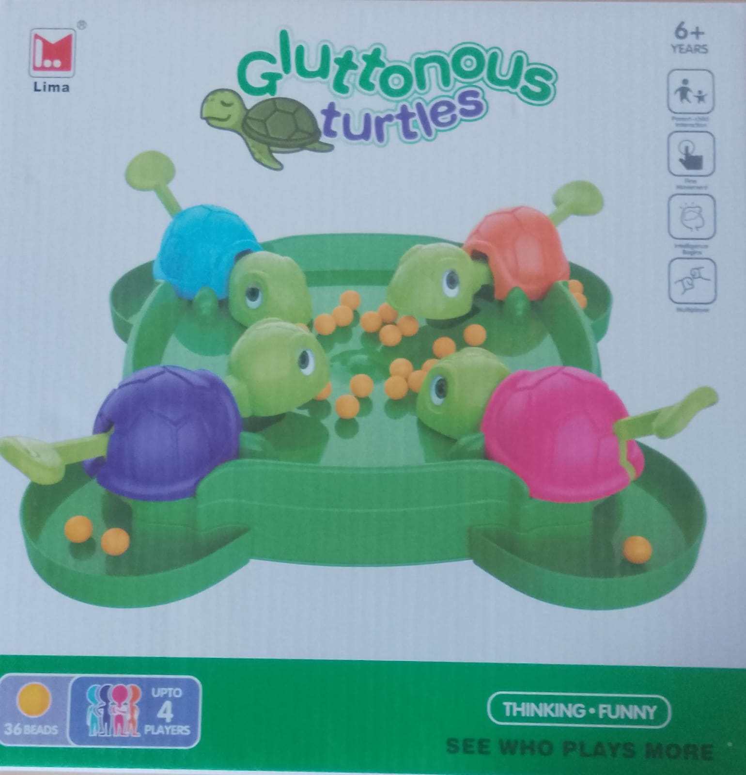 Juego de Tortugas Glotonas