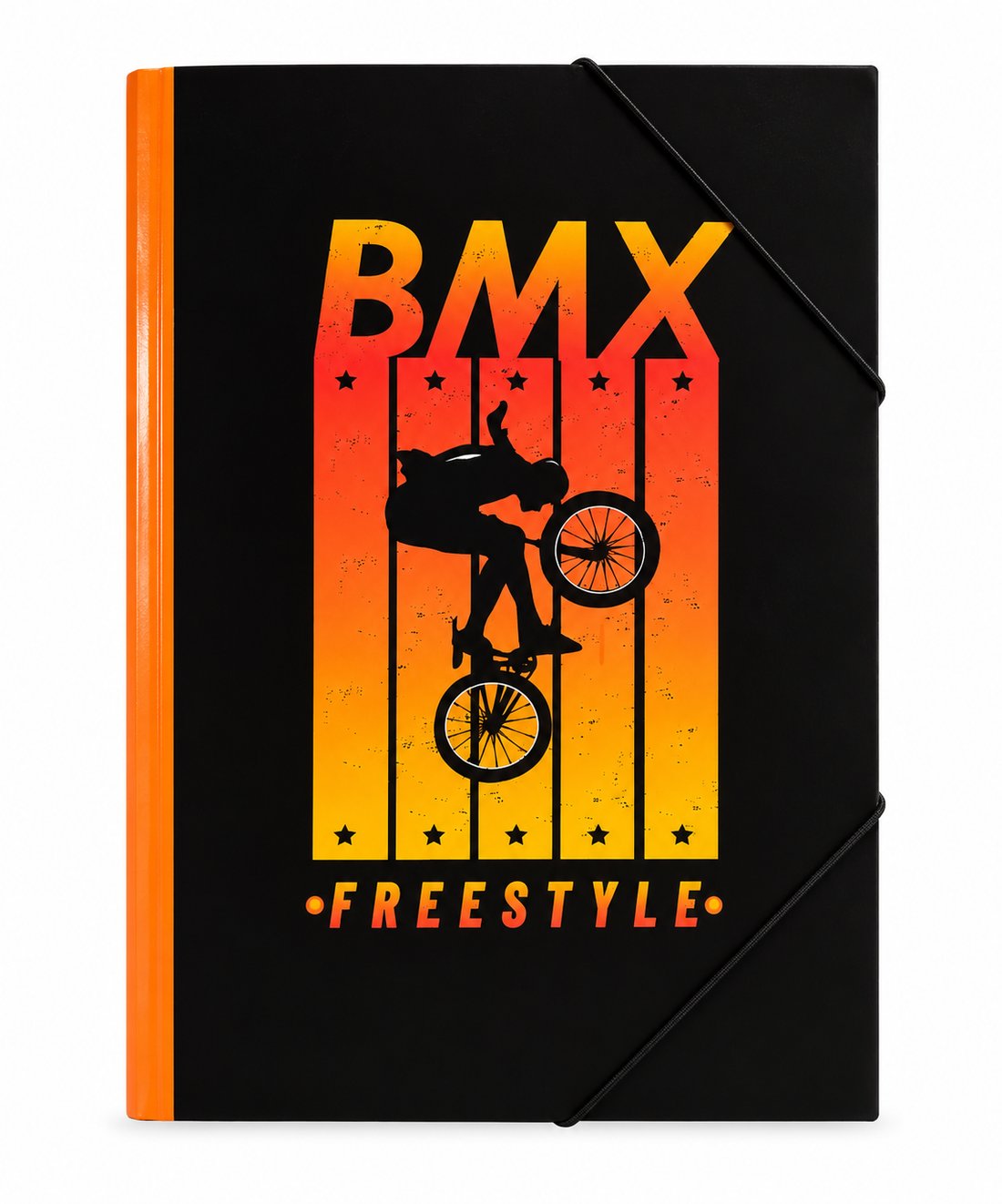 carpeta con elastico bmx freestyle