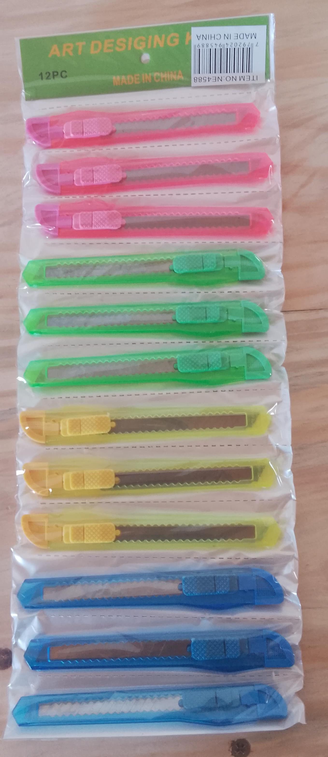 Trincheta Medianas Comun x12 Unid.