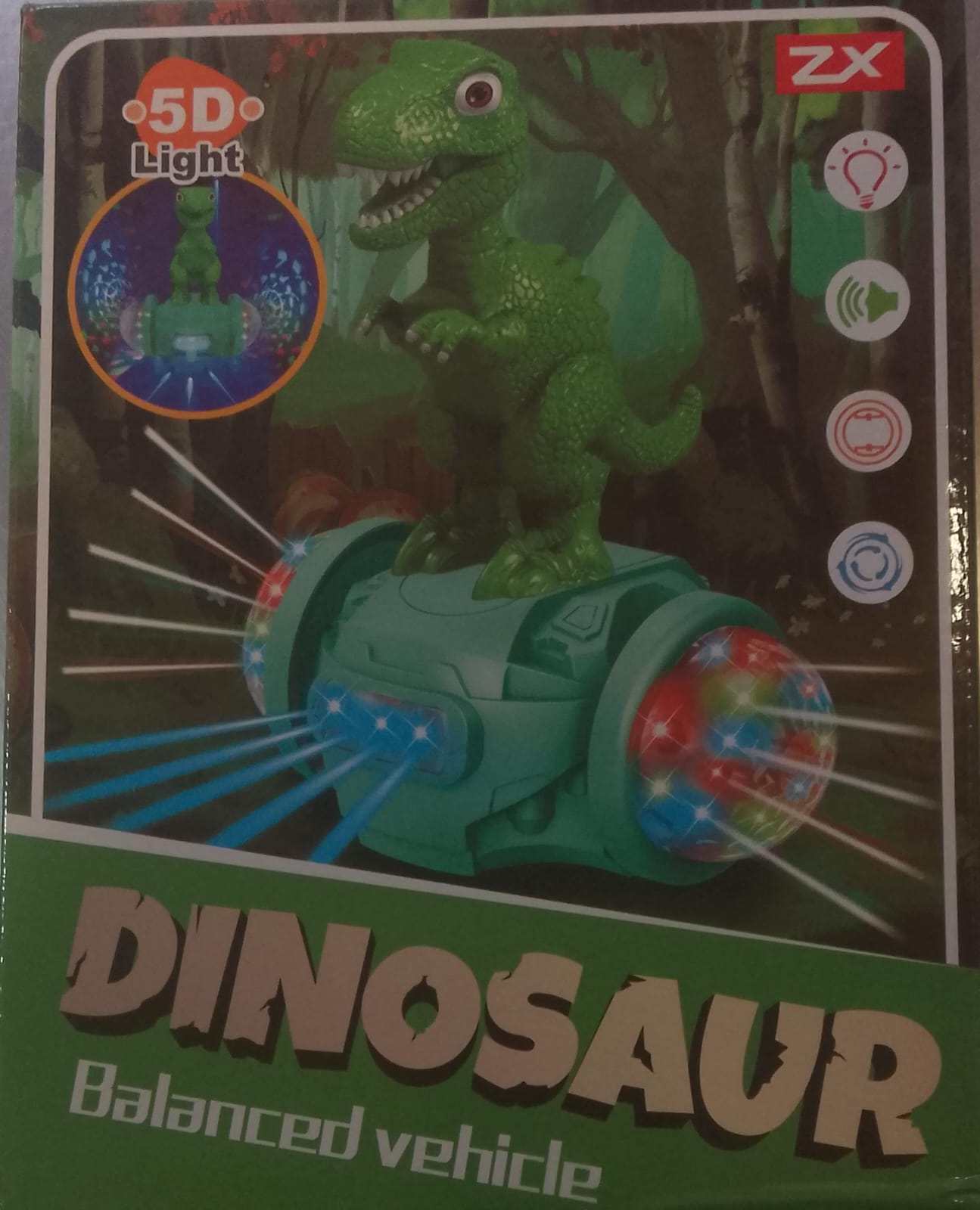 Dinosaurio con Luz y Sonido
