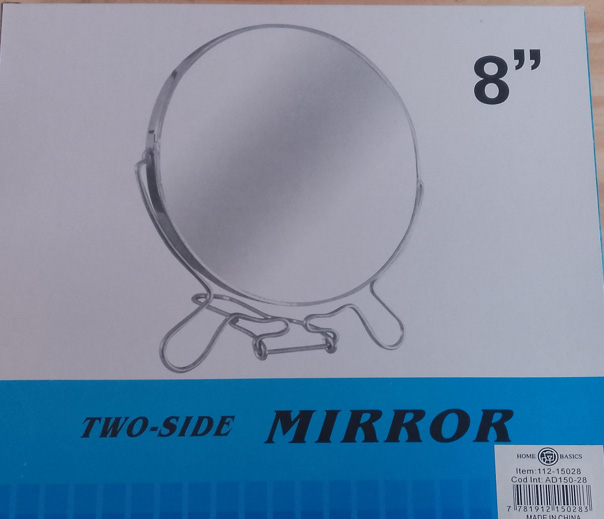 Espejo Mirror  Doble Faz 8"