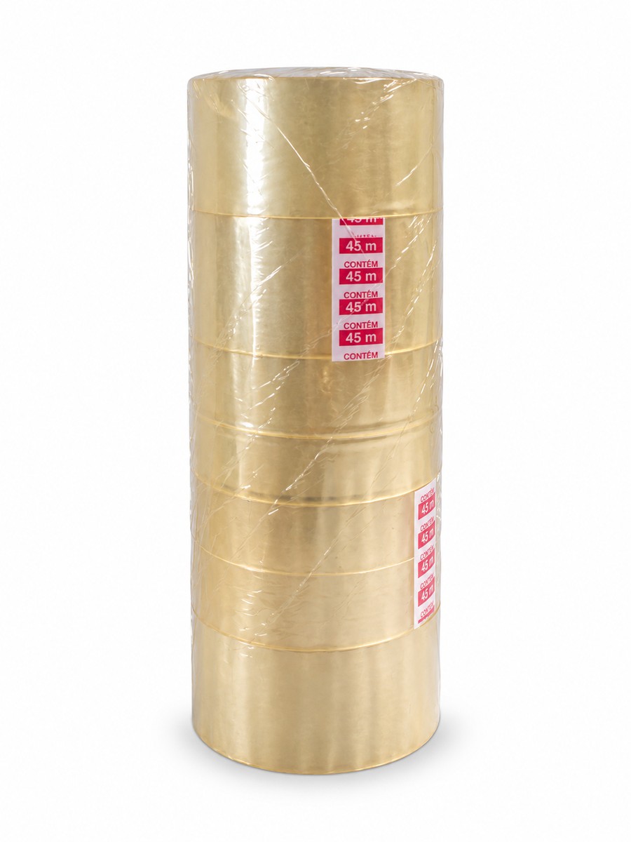 cinta de embalar transparente 40mts