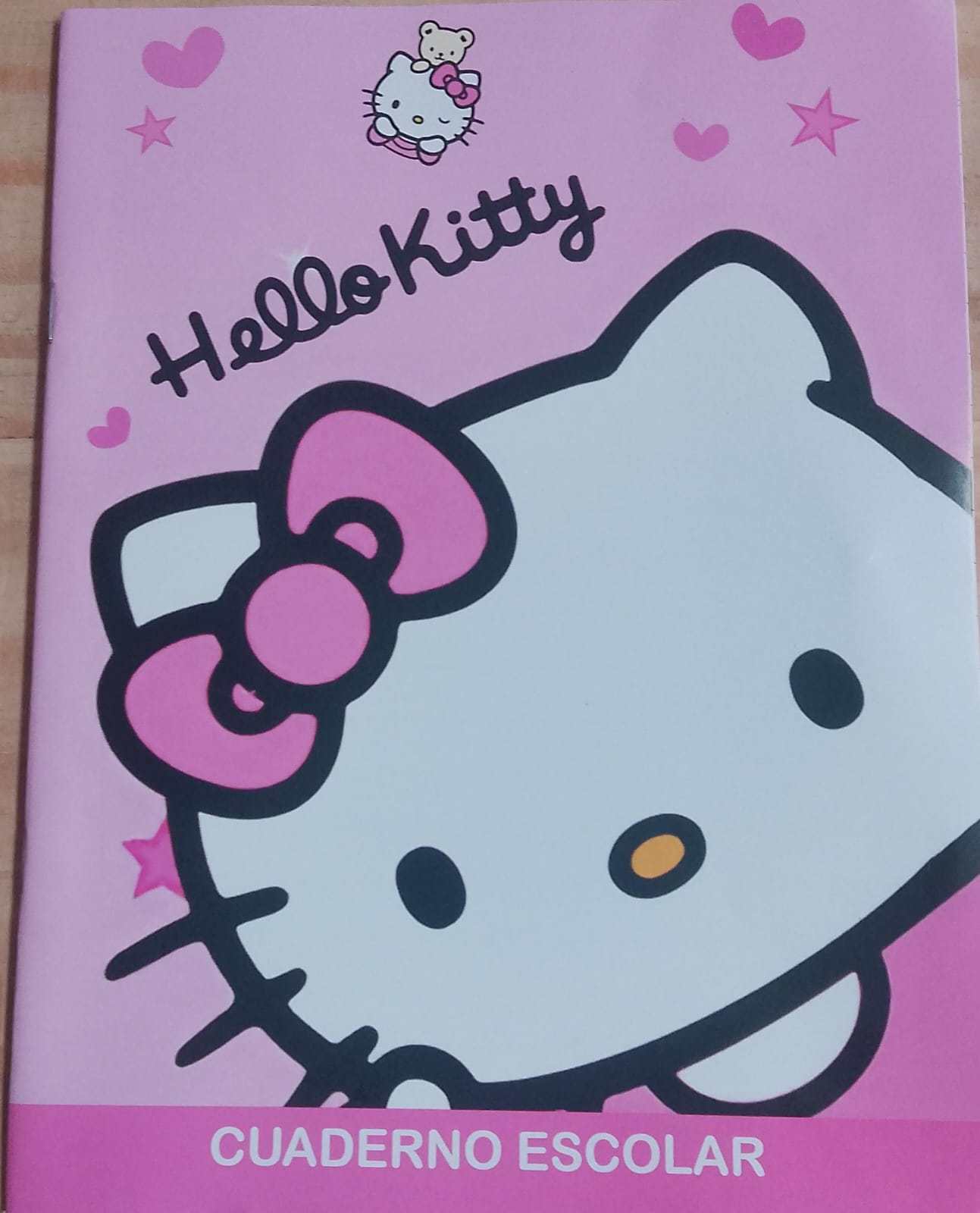 Cuaderno Escolar Tapa Flexible 24 hojas Rayado - Hello Kitty