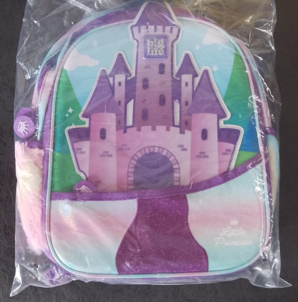 Mochila Castillo Princesa con Escenario