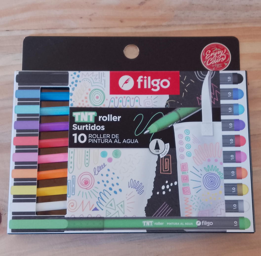 Roller Gel de Pintura al Agua 10 Unid. - Surtidos