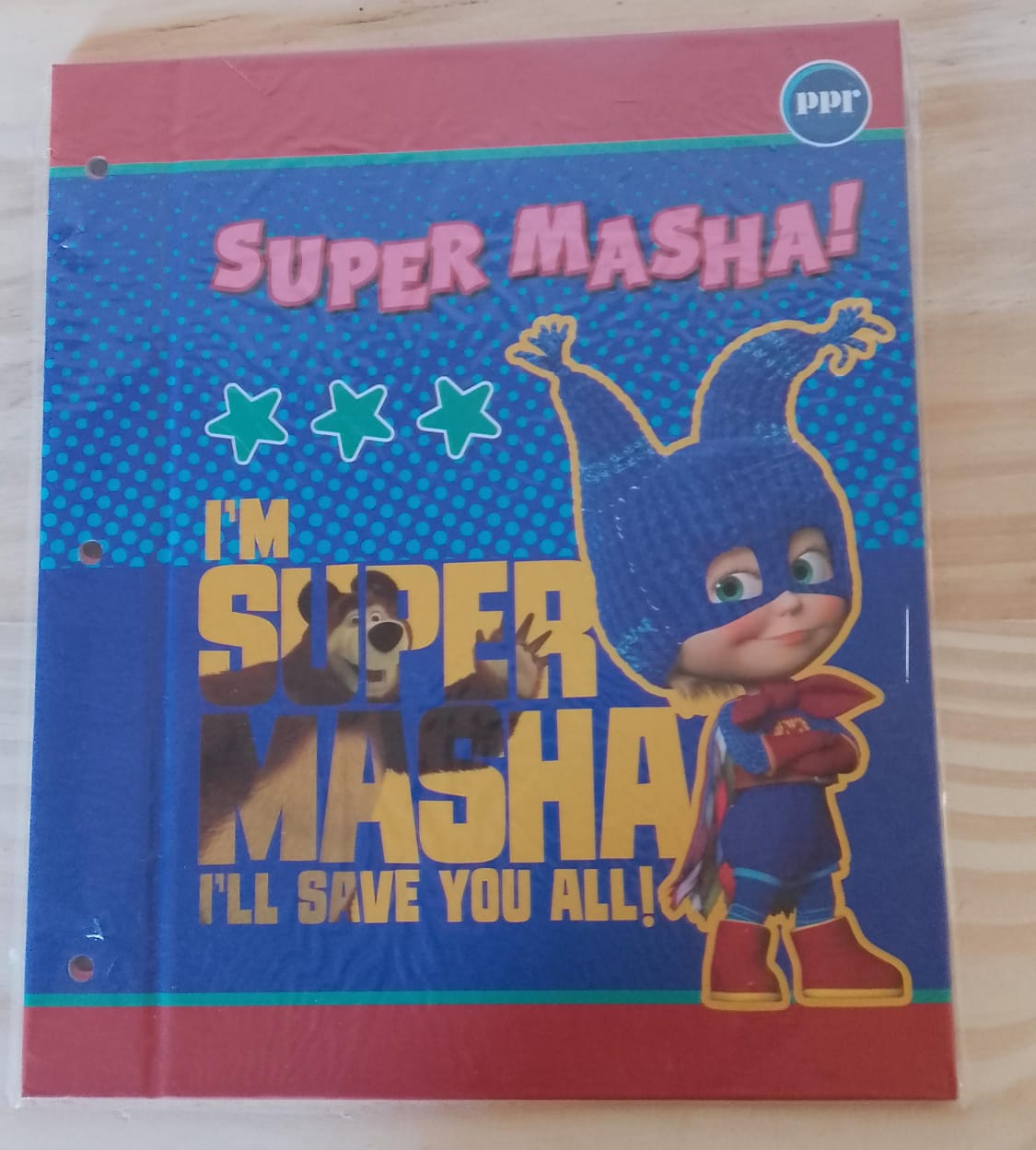 Carpeta de Dibujo N°3 Mooving - SuperMasha
