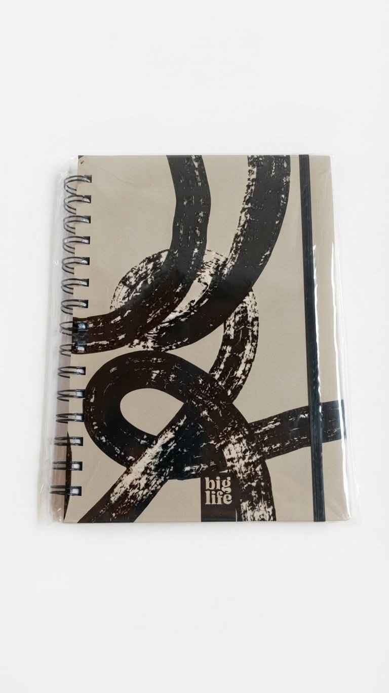 Agenda Expressive tapa de tela 200 hojas 16x22 PPR