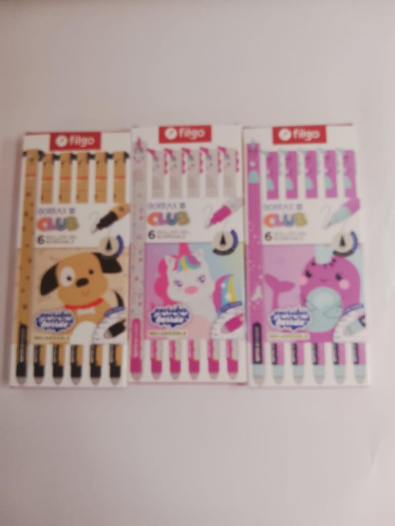 Borrax Roller Gel Borrable - Perrito/Unicornio