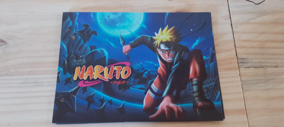 Carpeta de Dibujo N°5 - Naruto Azul