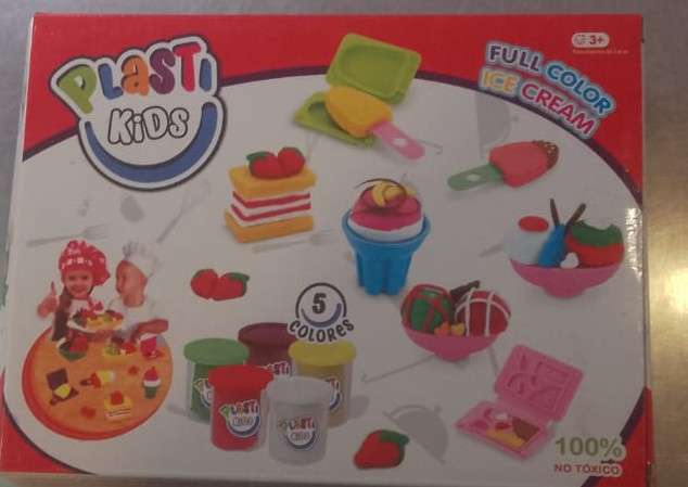 Masa Helado Plasti Kids