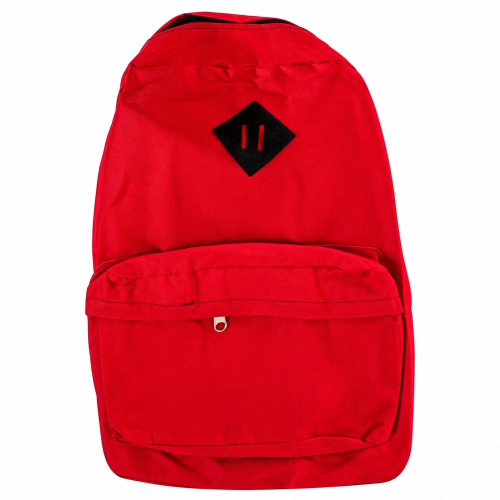 mochila nariz de chancho roja