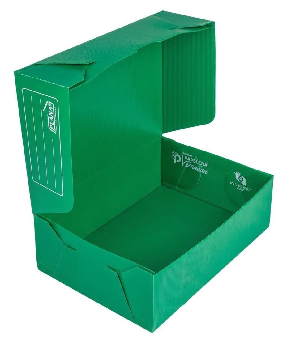 Caja archivo Verde