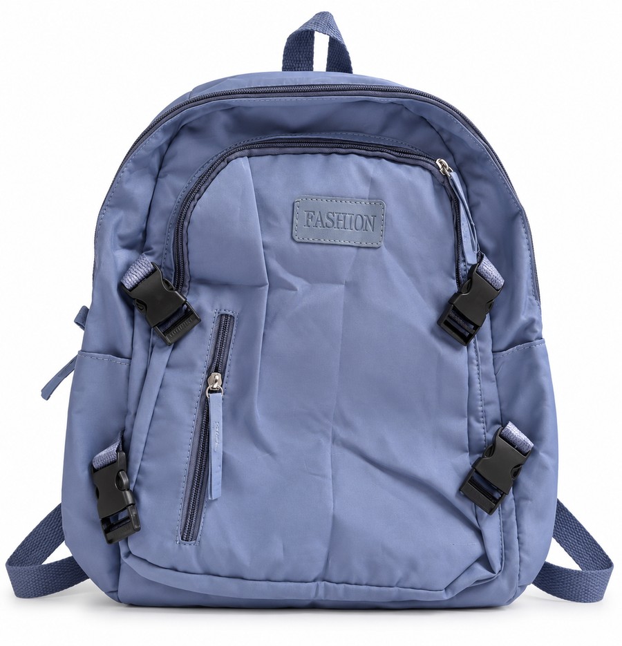mochila fashion azul