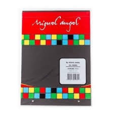 Repuesto de Dibujo Miguel Angel Negro N°3 x6 Hojas