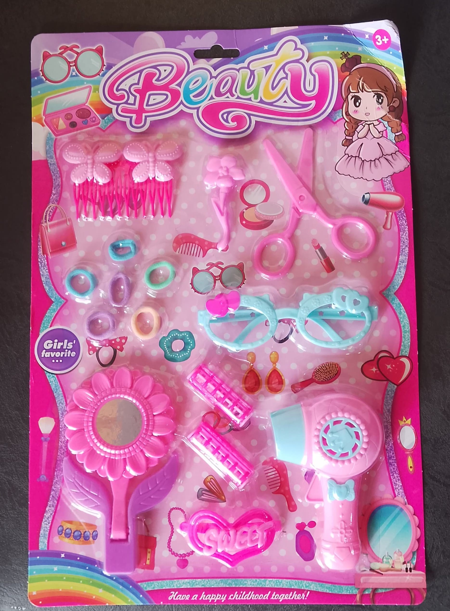 Set de Belleza con Secador y Anteojos