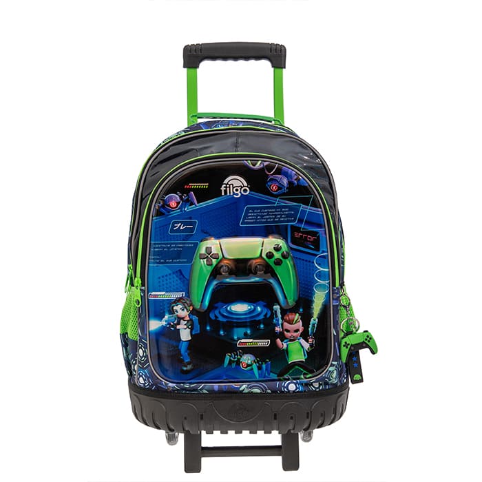 Mochila Filgo 3D Carrito - Gamer Verde