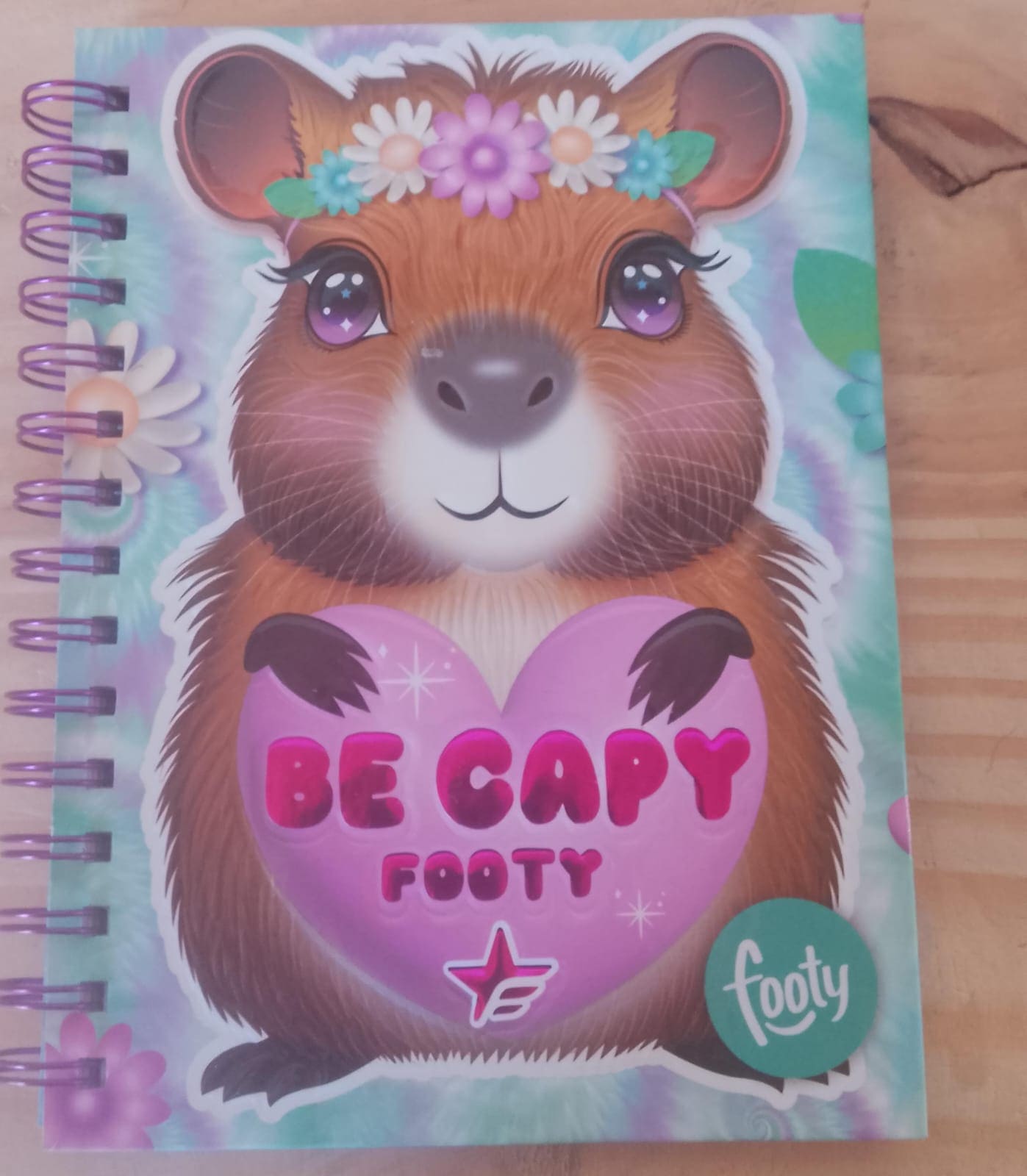 Cuadernos Inkdrop A5 100 Hojas Rayadas - Capibara