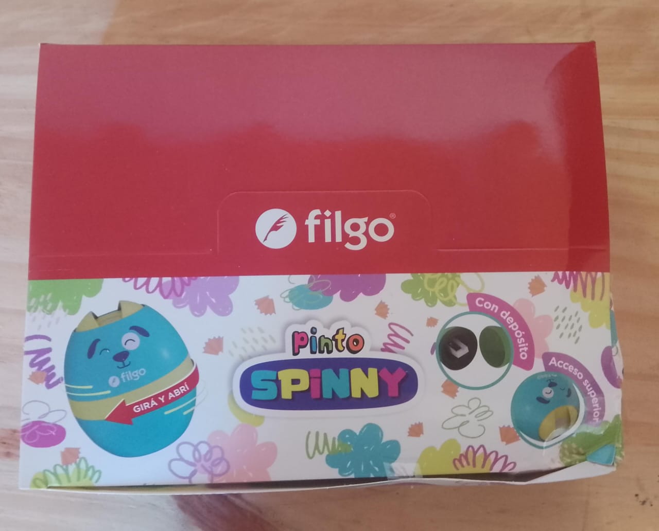 Sacapunta Spinny con Deposito x12Unid
