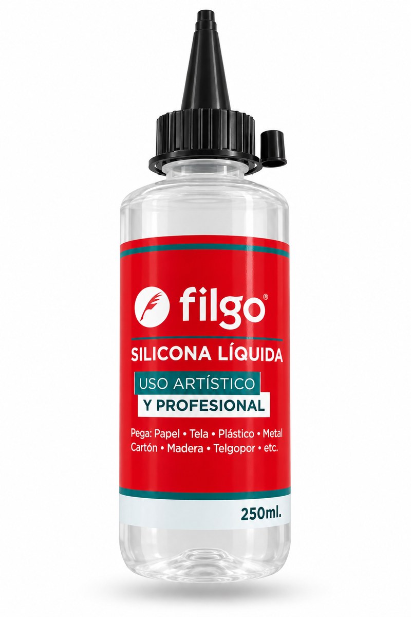Silicona Liquida Filgo 250ml x6 Unid.