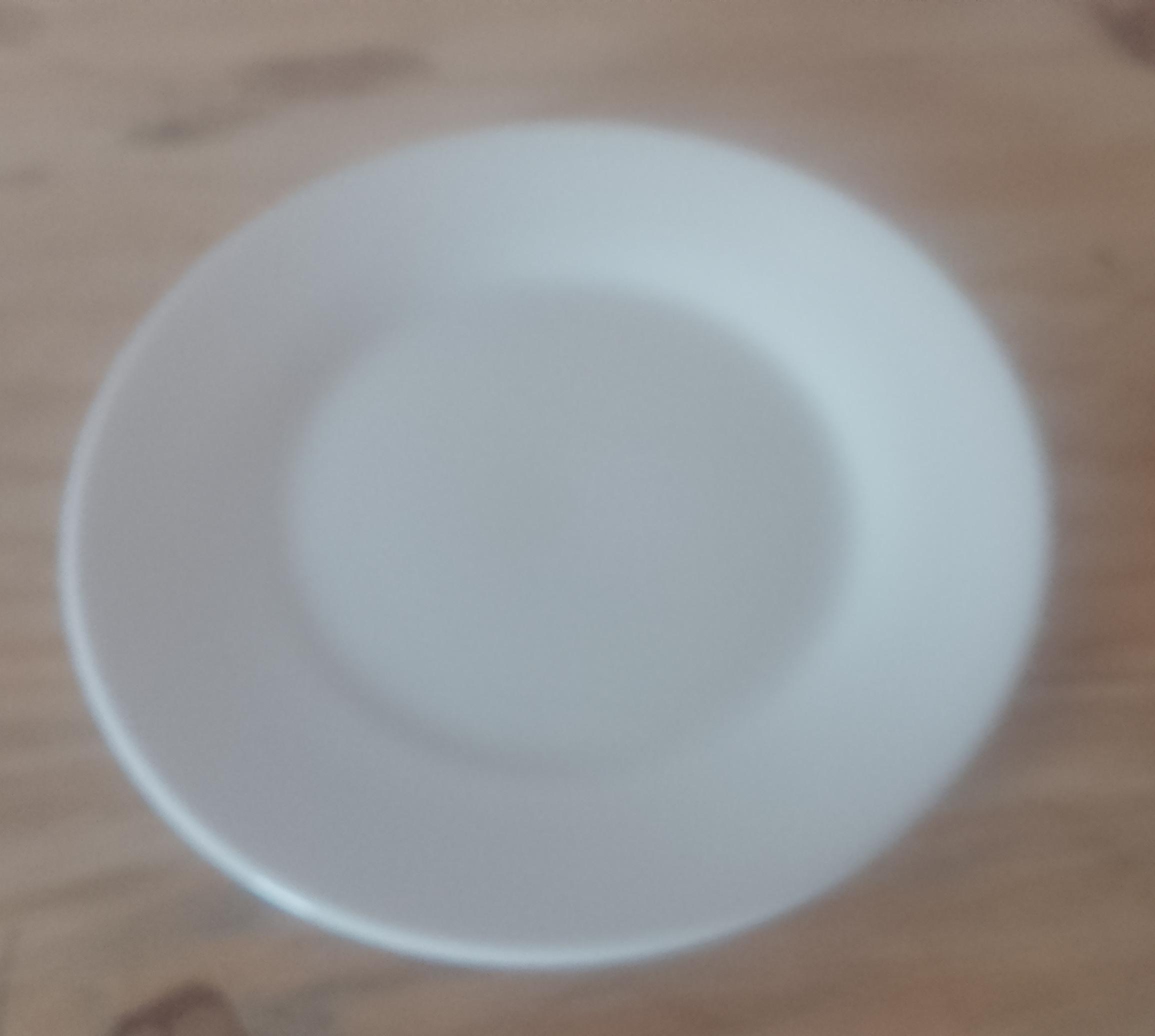 Plato de Postre Blanco