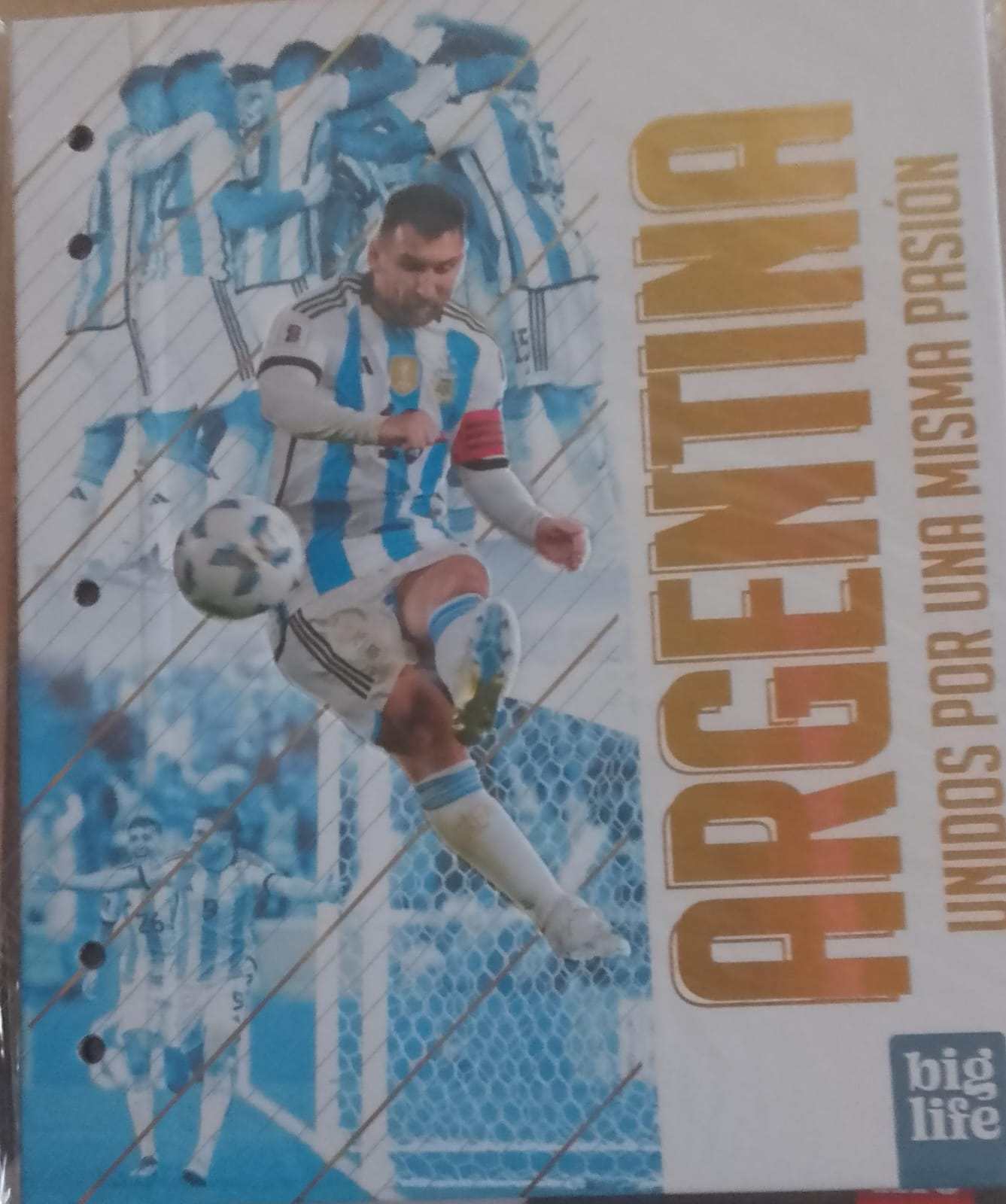 Carpeta de Dibujo N°3 PPR - Messi
