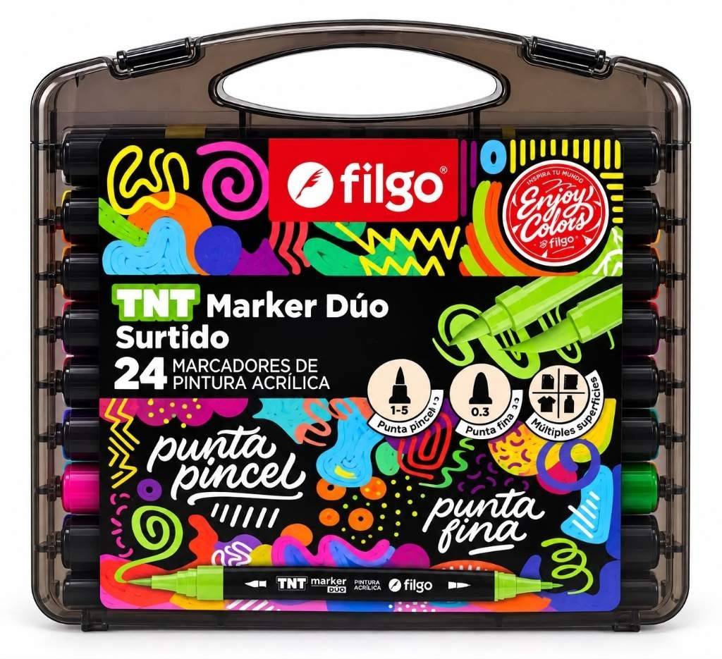 Marcador TNT Pintura Acrilica Duo X24