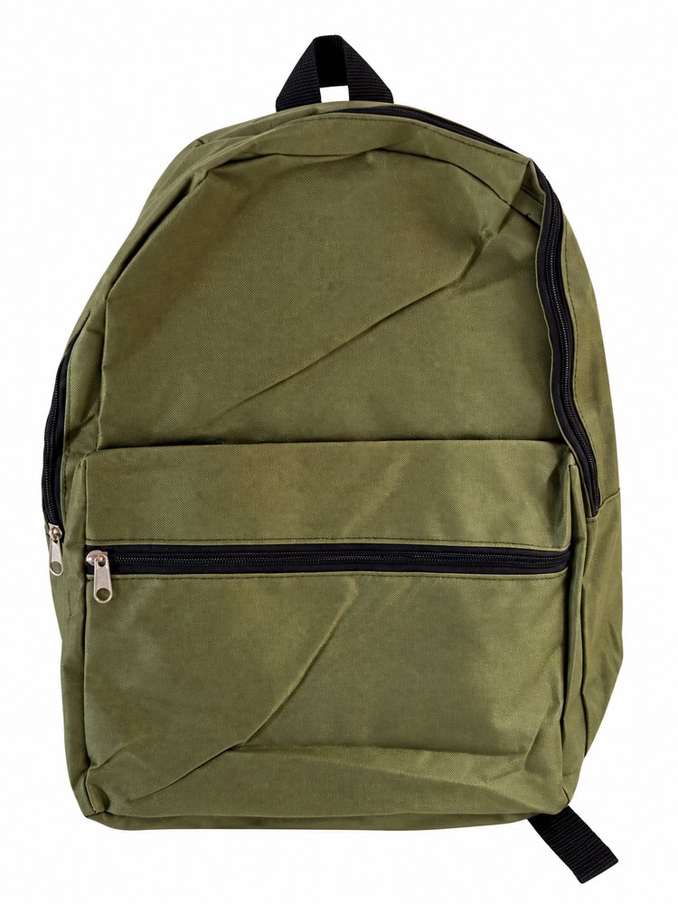 mochila comun lisa verde