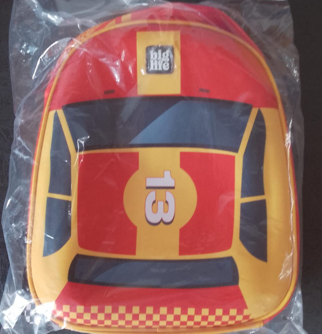 Mochila Pista Jardin Autos