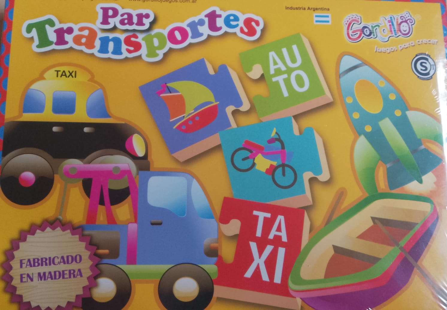Loteria - Transporte en Madera