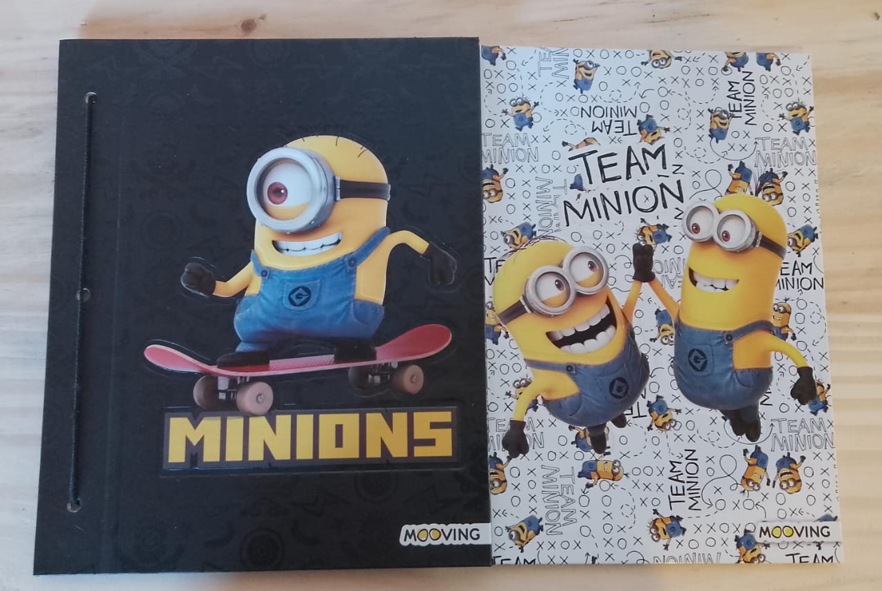 Carpeta de Dibujo N°3 Mooving - Minions