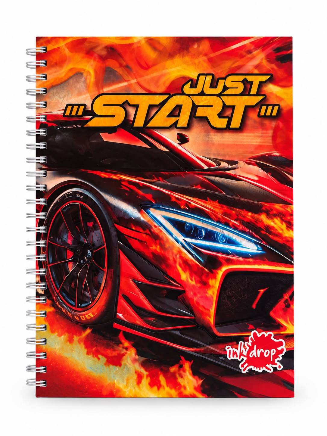 cuaderno tapa dura a4 100 hojas just start