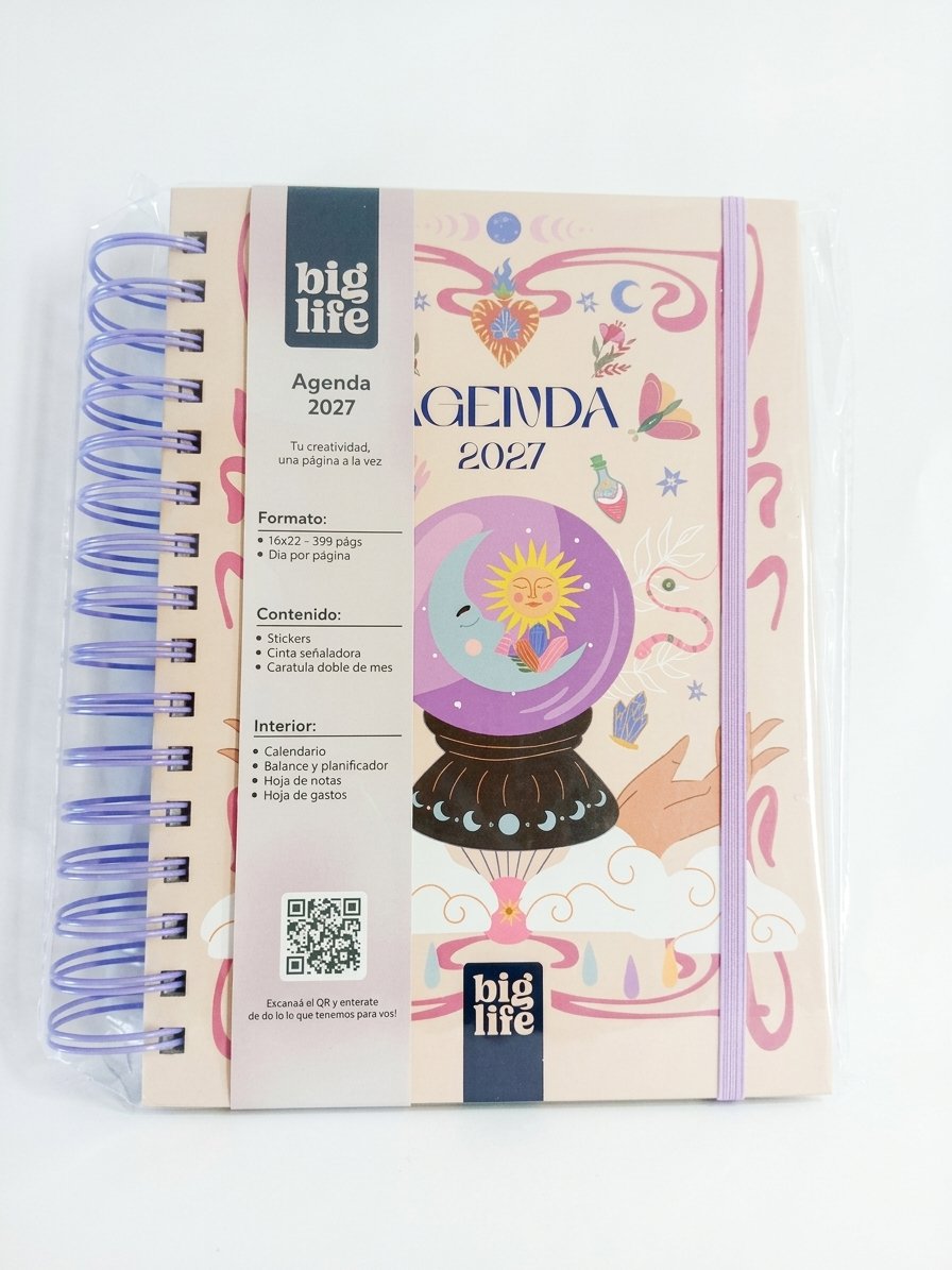 Agenda Oráculo  tapa dura 398 hojas 16x22  PPR
