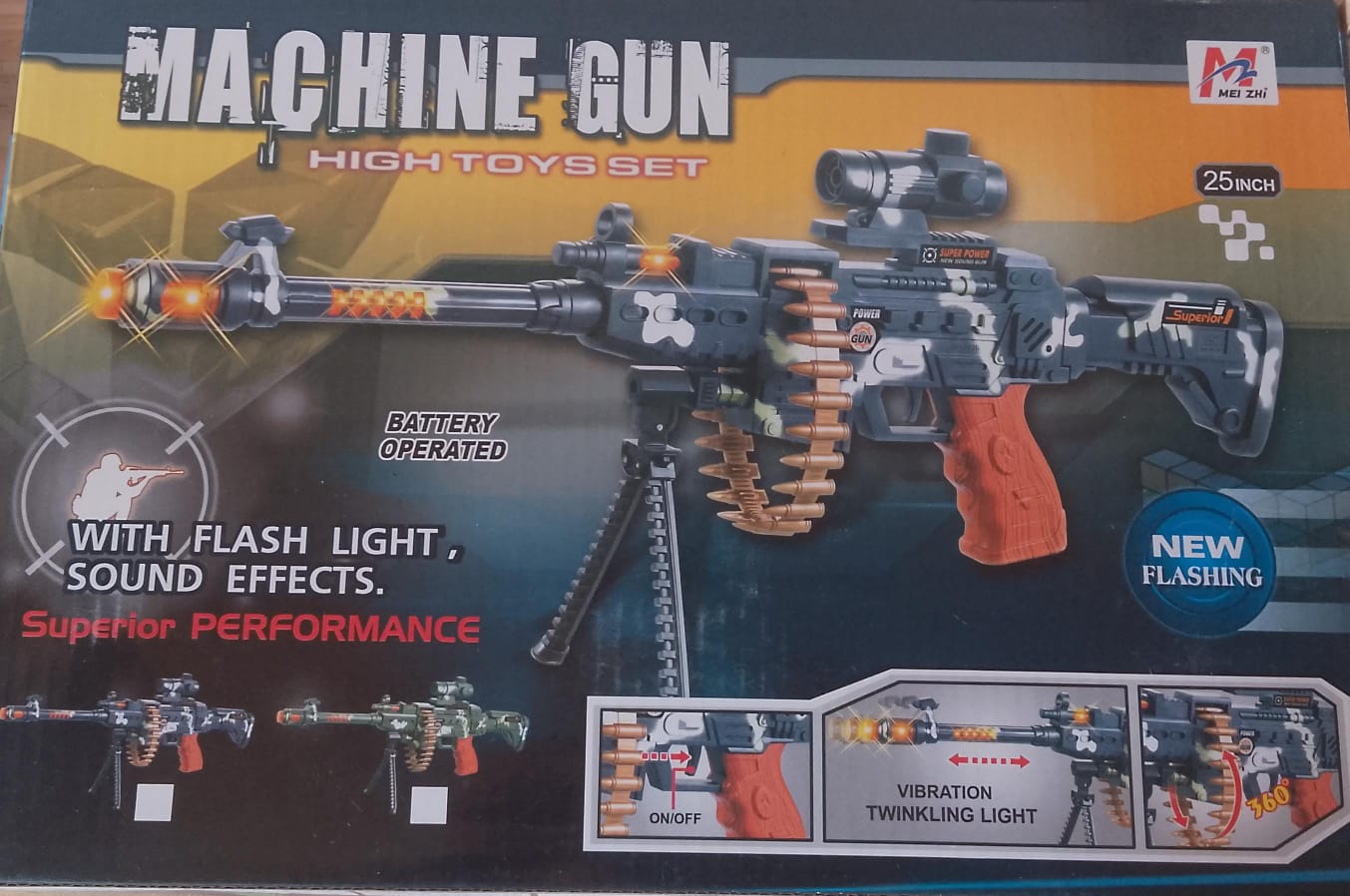 Machine Gun High Toys Set