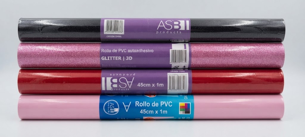 Rollo de PVC Autoadhesivo Glitter