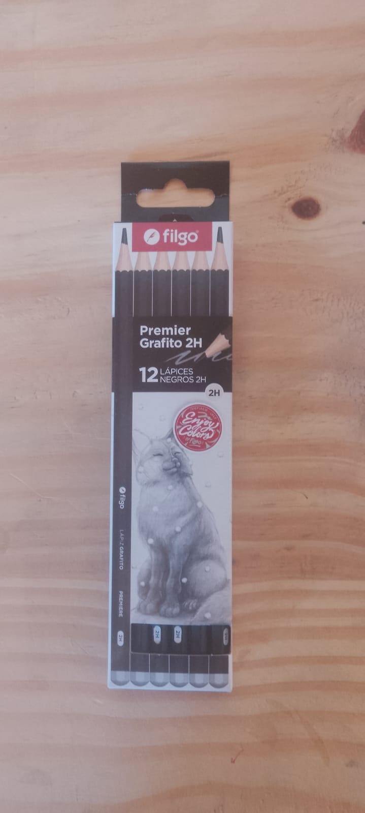Lapiz Grafitto 2H Premier x12 unid.