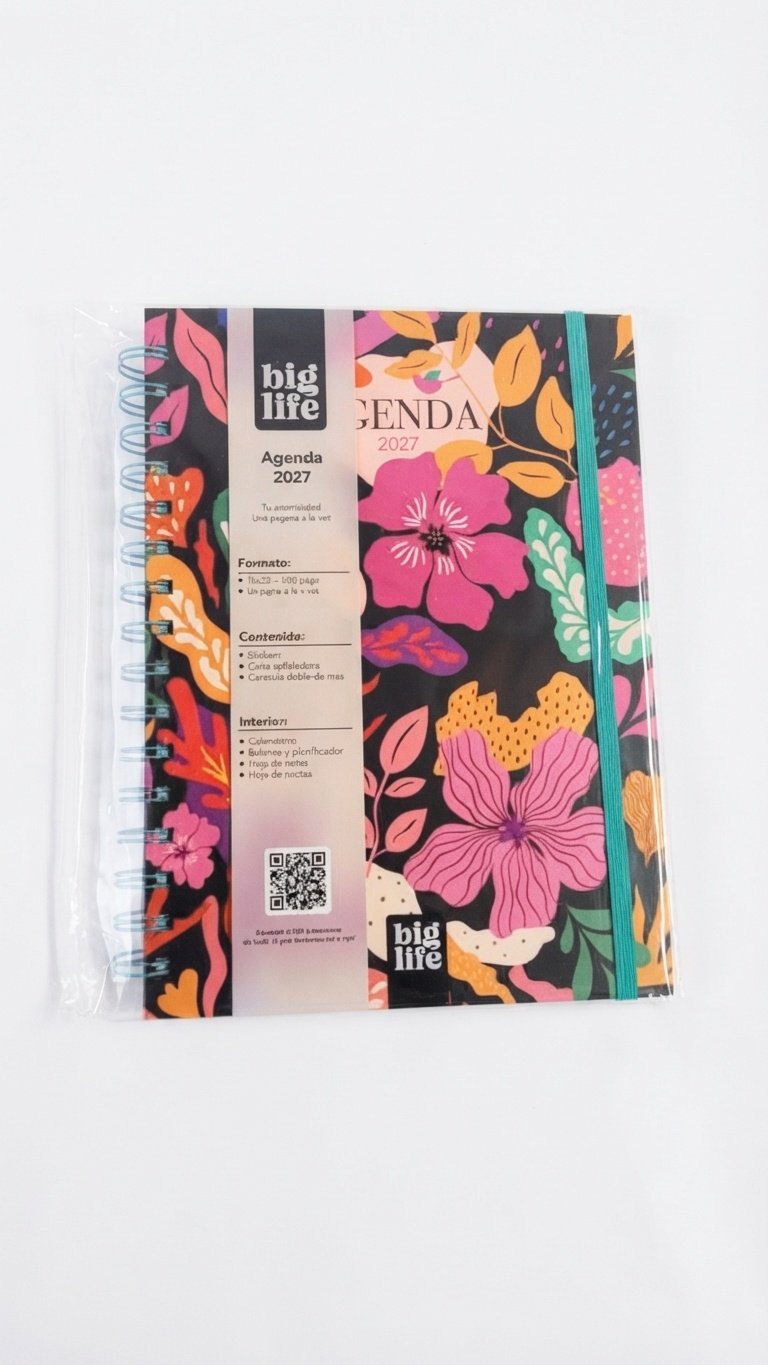 Agenda Big Memories tapa dura 200 hojas 16x22  PPR