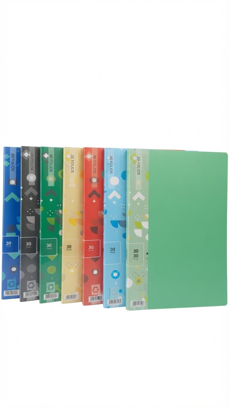 Carpetas A4 con 30 folios