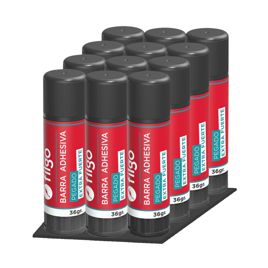 Adhesivo en Barra de 36g. Extra Fuerte x12Unid