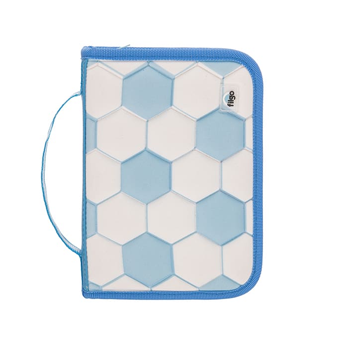 Cartucheras Filgo Starpak Rigida - Futbol Celeste